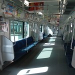 電車車内風景